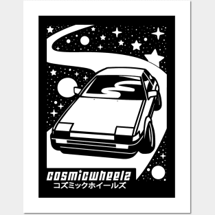 AE86 SPACE TRAVEL TEE v3 Posters and Art